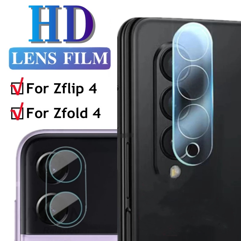 Kính Cường Lực HD Bảo Vệ Ống Kính Máy Ảnh Cho Samsung Galaxy Z Fold 4 Samsung Z Flip 4