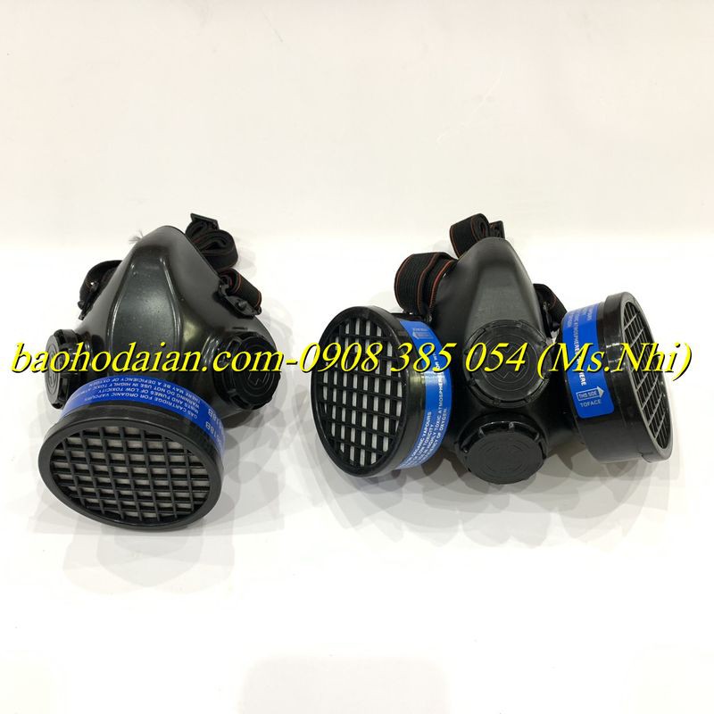 Bộ mặt nạ lọc độc chính hãng Bảo Bình 618B1 và 618B2- Hình thật