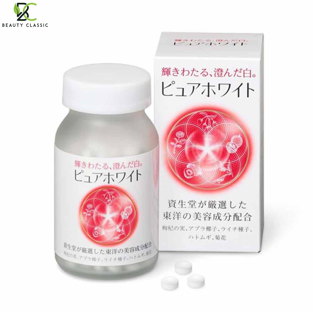 Pure White Shiseido Dạng Viên 240 Viên Uống Trắng Da Mờ Nám Nhật Bản