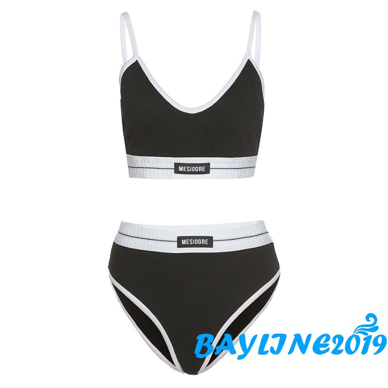 Bộ đồ lót 2 mảnh cổ chữ V hở lưng màu sắc thời trang quyến rũ cho nữ