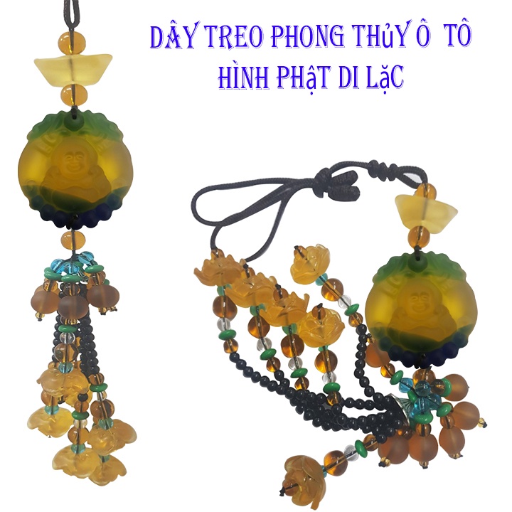 Khánh Ngọc Phật Di Lặc Phong Thủy Treo Trang Trí PT-02 (HÀNG LOẠI 1)