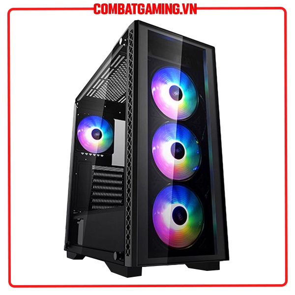 Case Máy Tính MATREXX 50 ADD RGB 4F Kèm Sẳn 4 fan ARGB