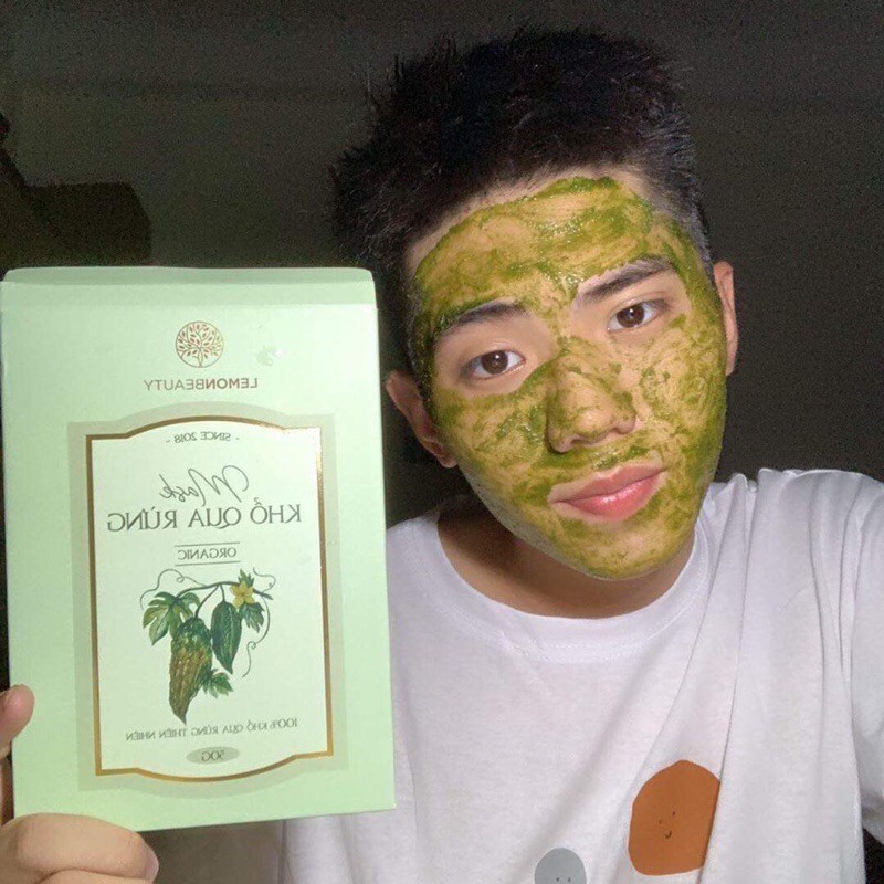 BỘT KHỔ QUA RỪNG HANDMADE - LEMON MASK