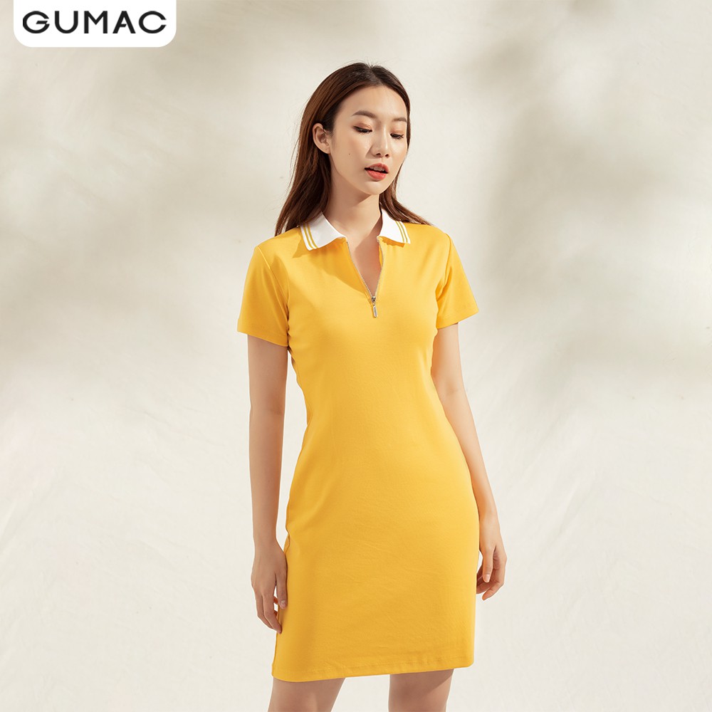 Đầm thun dây kéo DA1195 GUMAC | BigBuy360 - bigbuy360.vn