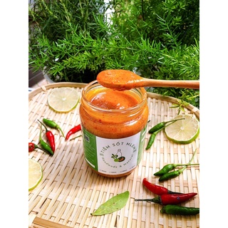 Muối ớt đỏ lá chanh Mlem