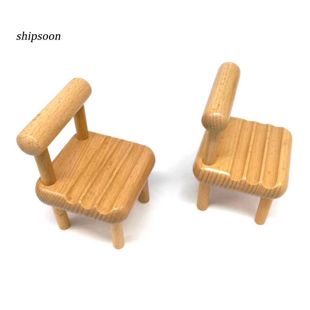 Sn Giá Đỡ Điện Thoại Bằng Gỗ Sồi Hình Ghế Lười Có Thể Tái Sử Dụng Để Bàn Trang Trí Văn Phòng