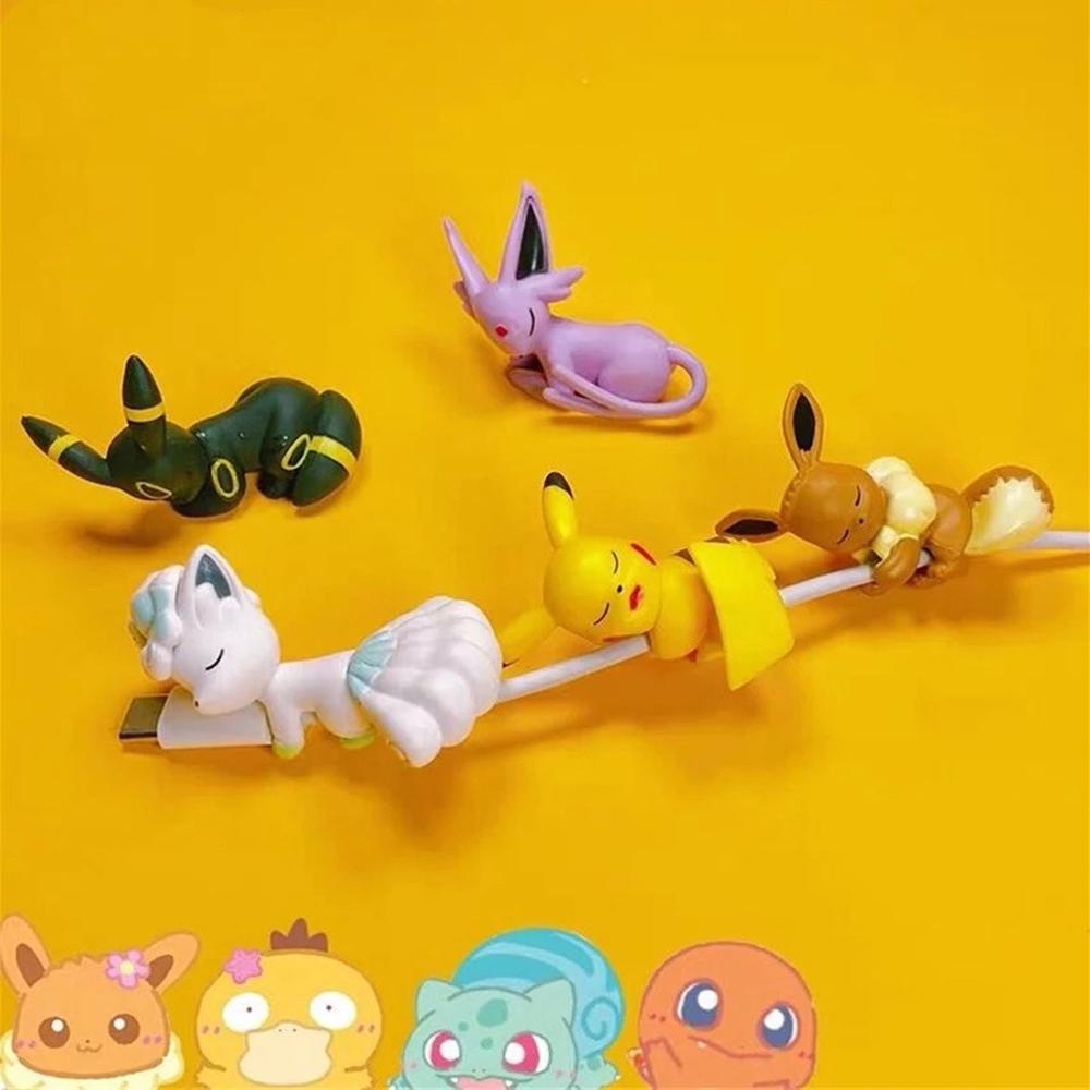 Vỏ bọc bảo vệ dây cáp sạc MMULCK hình Pikachu dễ thương ngộ nghĩnh