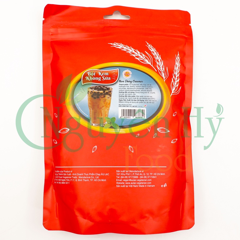 Bột Kem Không Sữa Chay Âu Lạc - 200g / 400g