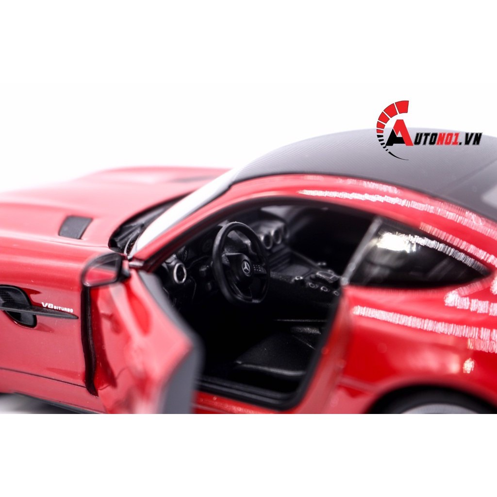 MÔ HÌNH MERCEDES BENZ AMG GT R RED 1:24 WELLY 5371