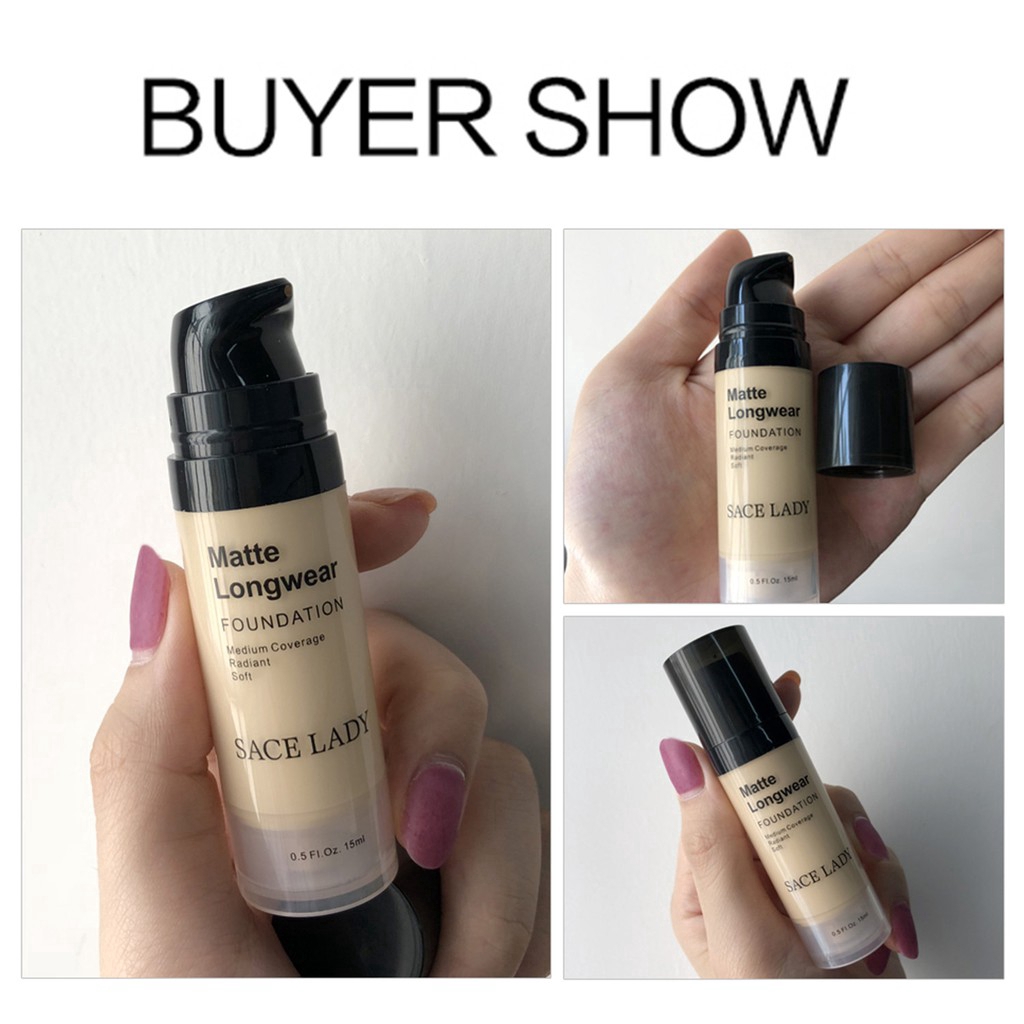 Kem Nền Dạng Lỏng Ssace Lady Che Phủ Hoàn Các Quầng Thâm Kháng Nước | BigBuy360 - bigbuy360.vn