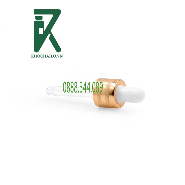 Chai thủy tinh,trắng trong khoen vàng 3 vân cao câp 5ml,10ml,15ml,20ml,30ml,50ml,100ml