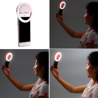 Đèn led flash kẹp điện thoại
