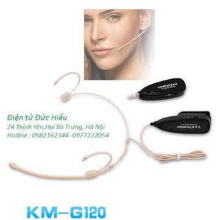 Bộ Mic ko dây Kimafun G-120