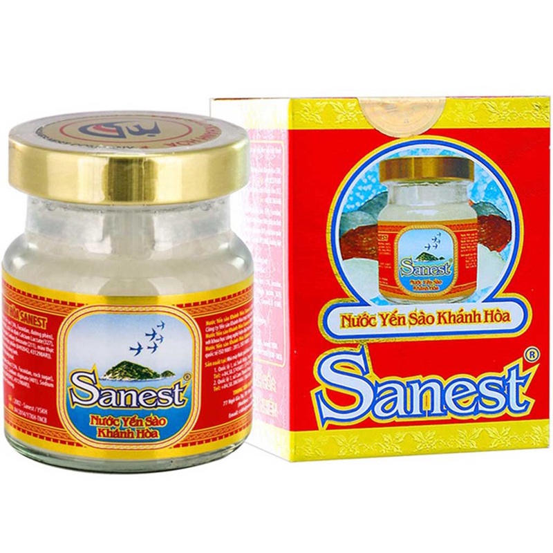 Yến Sào Khánh Hòa SANEST LỌ 70ML ĐỎ