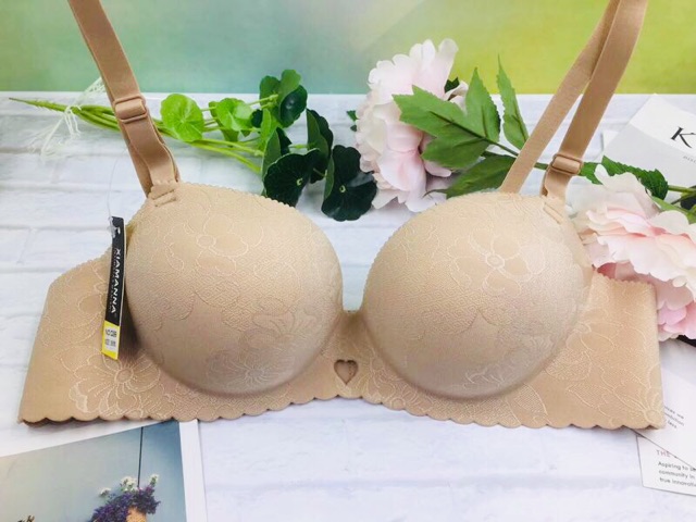 Áo ngực độn dày - Áo ngực mặc áo dài đẹp không gọng chất đúc siêu êm màu da, nàu đen, màu đỏ | BigBuy360 - bigbuy360.vn