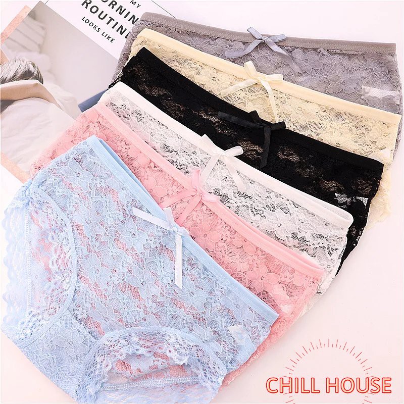 Combo 10 Quần Lót Ren Hoa HÀNG MỚI VỀ QL3 - CHILLHOUSE