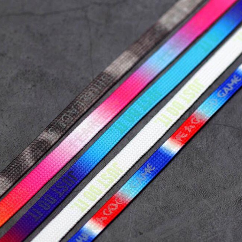Dây Giày Canvas Phản Quang 120CM/140CM/160CM In Chữ Chất Lượng Cao