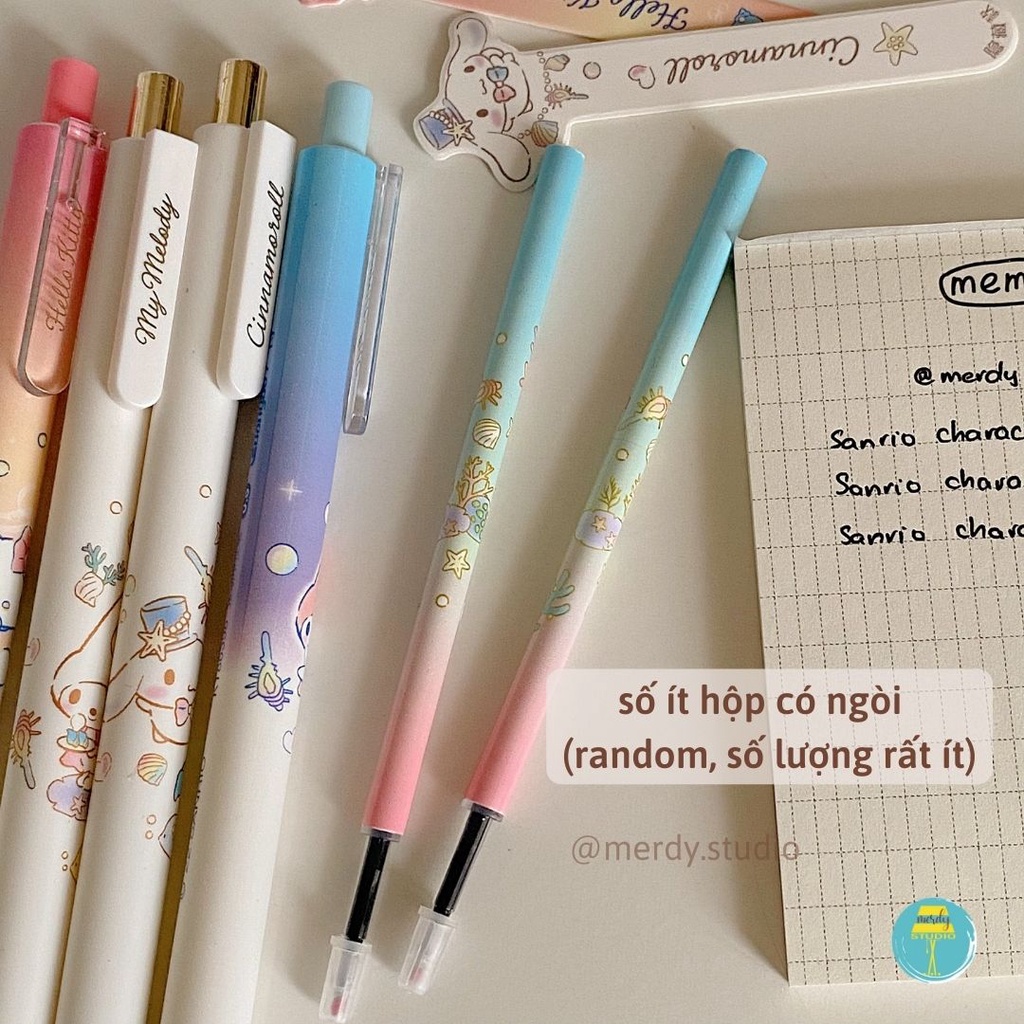 GuangBo Pen Blind Box - bút Sanrio Characters mực đen, ngòi 0.5mm