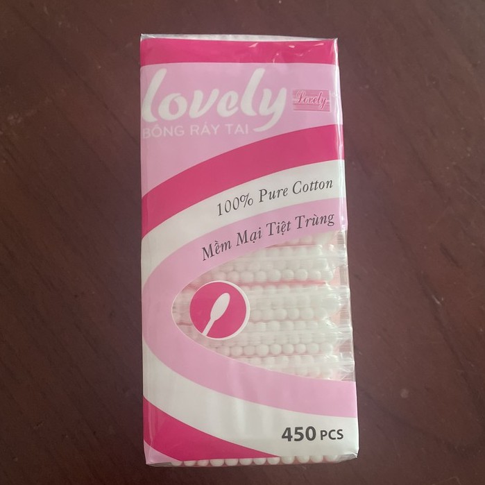 Tăm bông ráy tai Lovely 450 que