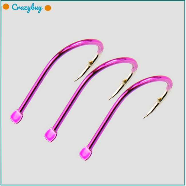 Túi 30 Móc Câu Cá Bằng Thép Carbon 100c 1##-8# Móc Câu Cá Chuyên Dụng Chất Lượng