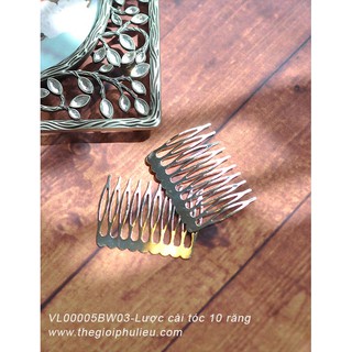 VL00005BW03-Lược cài tóc 10 răng