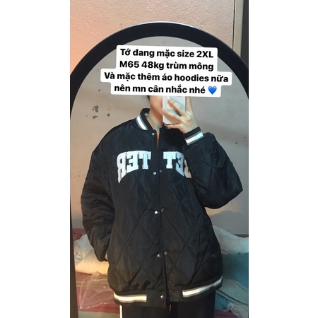 [Order] Khoác Bomber Phao BETTER Ulzzang Unisex Bông Dày | Áo Đôi | kèm ảnh thật | BigBuy360 - bigbuy360.vn