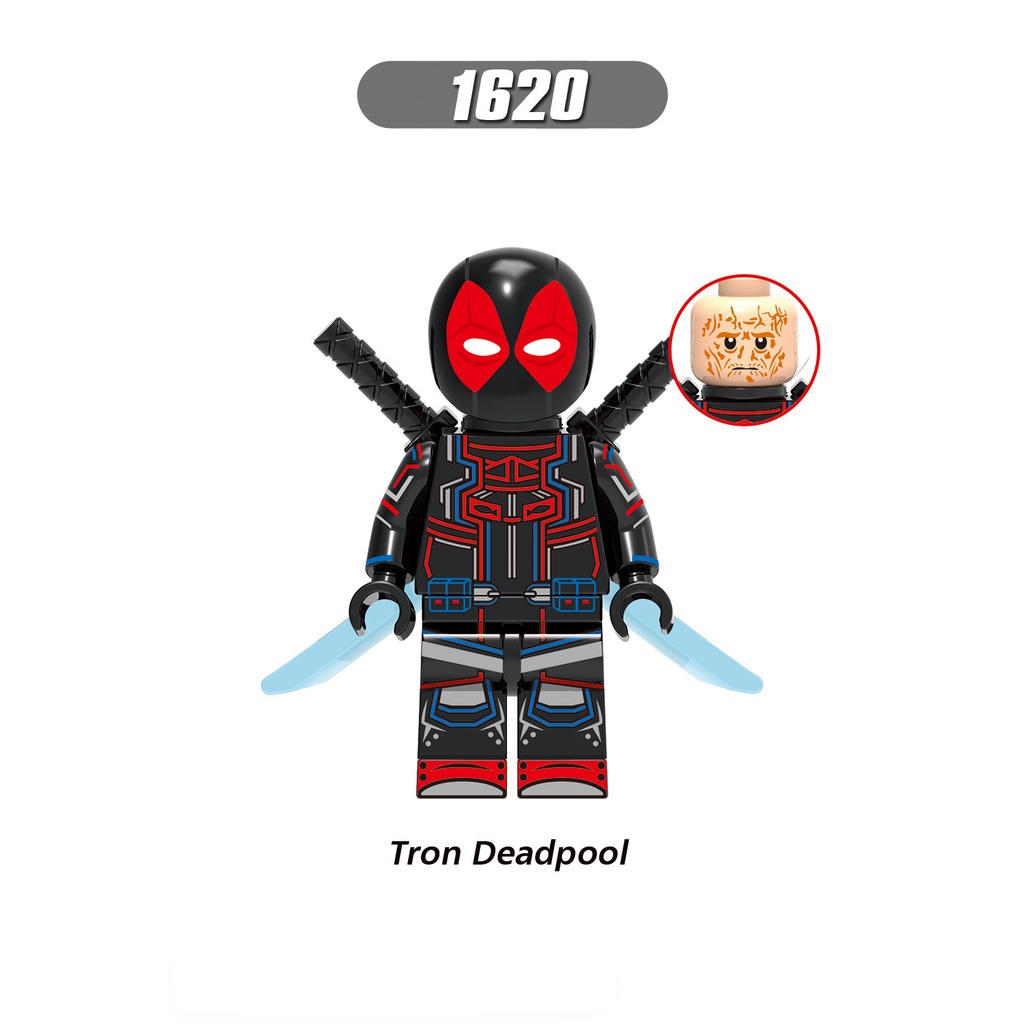 Đồ Chơi Lắp Ráp Cho Trẻ Em Siêu Anh Hùng Series Sáng Tạo Nhân Vật Nhỏ Khối Xếp Hình Marvel Avengers Nhân Vật Nhỏ