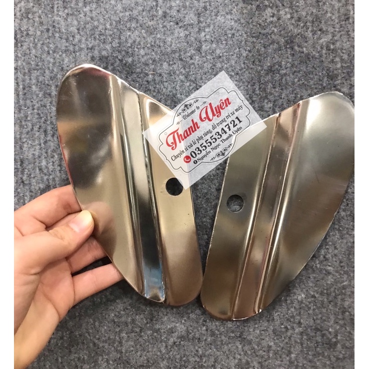 Che chân xe 67 inox đặc biệt