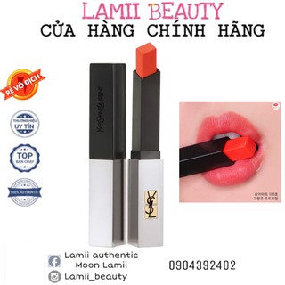CHÍNH HÃNG -Son YSL THE SLIM SHEER MATTE 103 Orange provocant