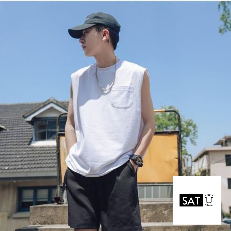 Quần short,Quần ngố nam SAT vải Kaki Trắng mềm mịn thoáng mát. SAT Store | BigBuy360 - bigbuy360.vn
