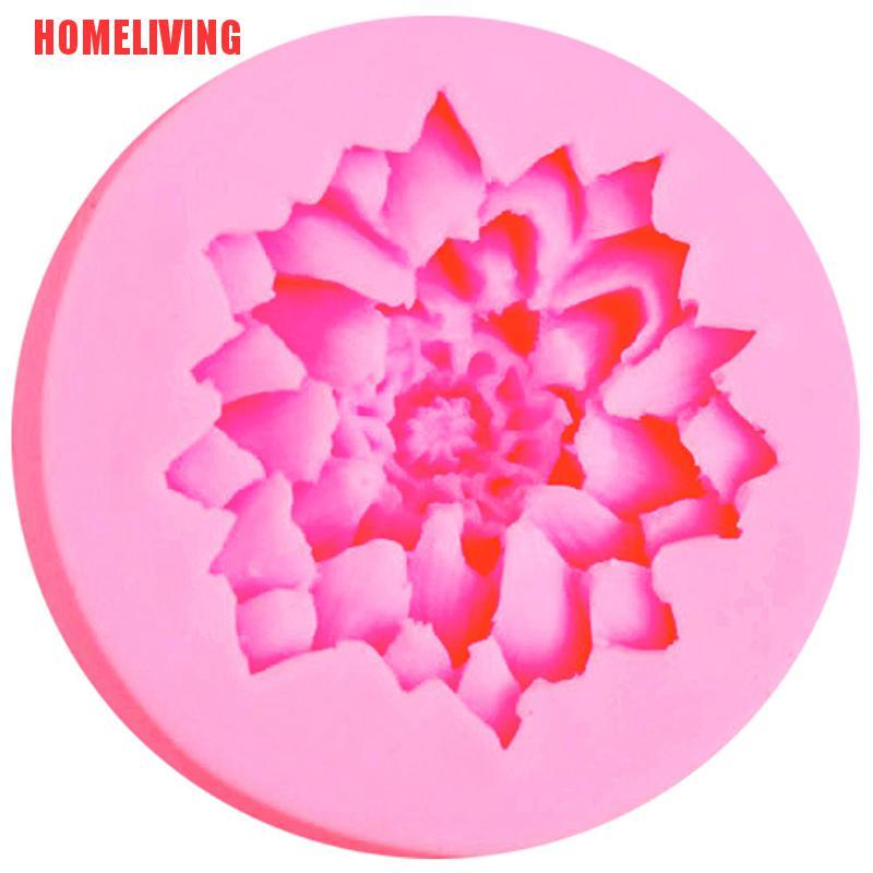 Khuôn silicone Tạo Hình Hoa Sen Trang Trí Bánh