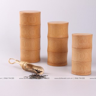 Hộp đựng trà đốt tre cực đẹp - Sản phẩm của Đồ Tre Việt Nam | Nhận đặt khắc logo style số lượng theo yêu cầu