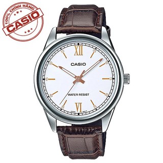 Hot đồng hồ nam dây da casio anh khuê mtp-v005l-7b3udf chống nước tuyệt đối
