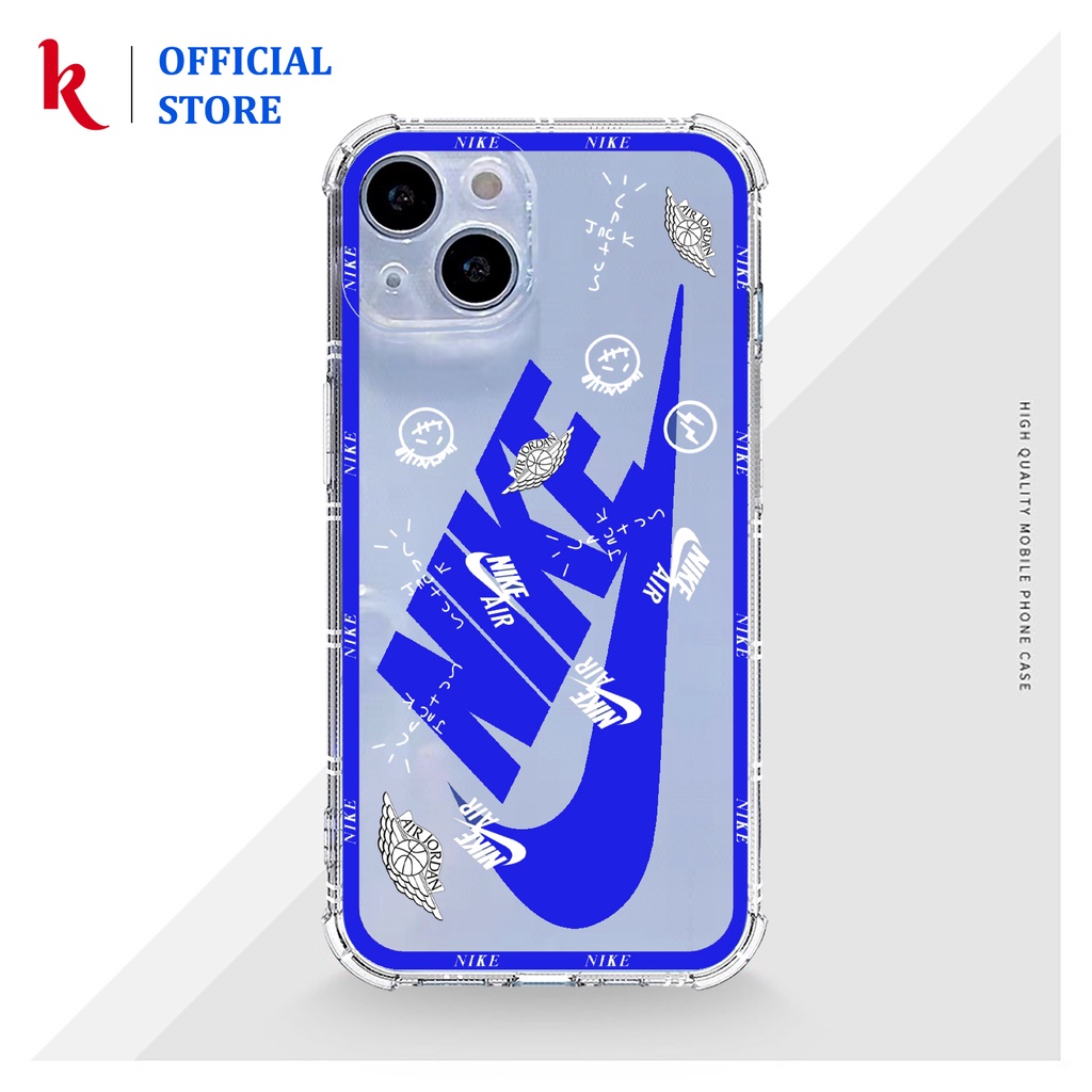 Ốp lưng iphone n.i.k.e trong viền vuông chống sốc case 14plus 14 pro max 13 12 promax 11 mini 6 6s 7 8 plus x xr xs Se
