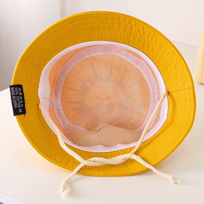 Nón tai bèo in chữ thời trang cho bé