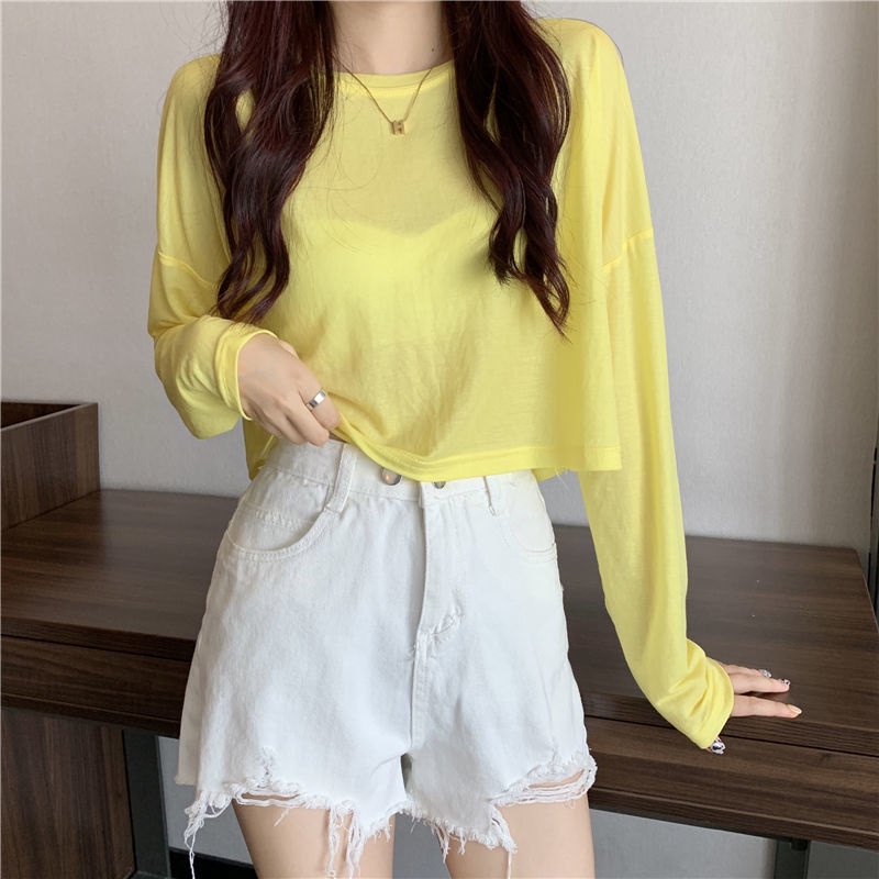 Quần Short Jean Rách Lưng Cao ống rộng Trắng Hàn Quốc Quần Đùi Nữ