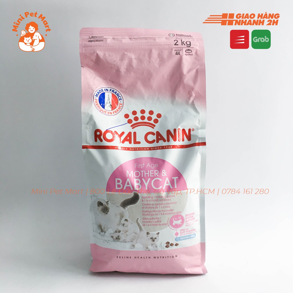 Thức ăn hạt cho mèo mẹ mang thai, cho con bú và mèo con ROYAL CANIN 2kg