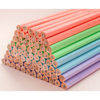 ( Tách lẻ ) Combo 5 Cây Bút Chì 2B Nhiều Màu