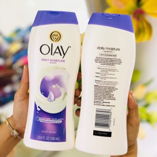 💦 sữa tắm olay daily moisture 700ml của mỹ