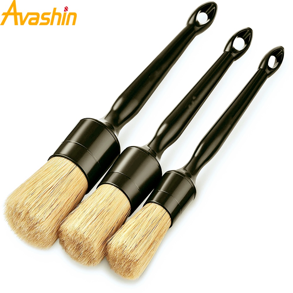 Bộ Cọ Vệ Sinh Xe Hơi Bằng Sợi Tổng Hợp Siêu Mềm Tiện Dụng