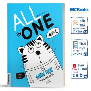 Sách Combo All In One Cấp THCS Môn Toán Hóa Sinh