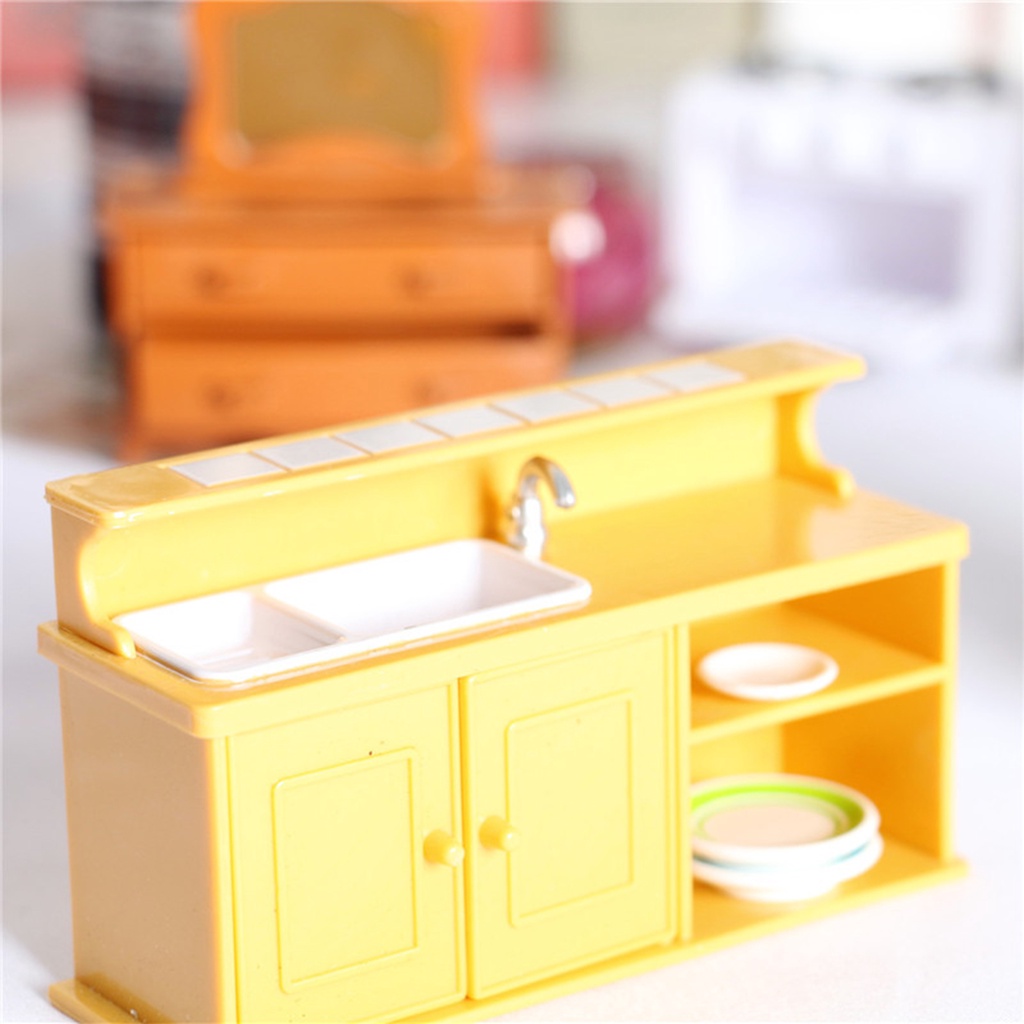 Wis| Bộ Mô Hình Nội Thất Mini Trang Trí Nhà Búp Bê