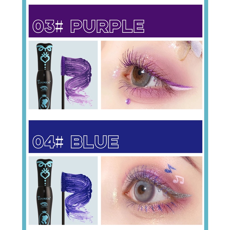 Mascara chuốt mi chống nước không nhòe nhiều màu sắc
 | BigBuy360 - bigbuy360.vn