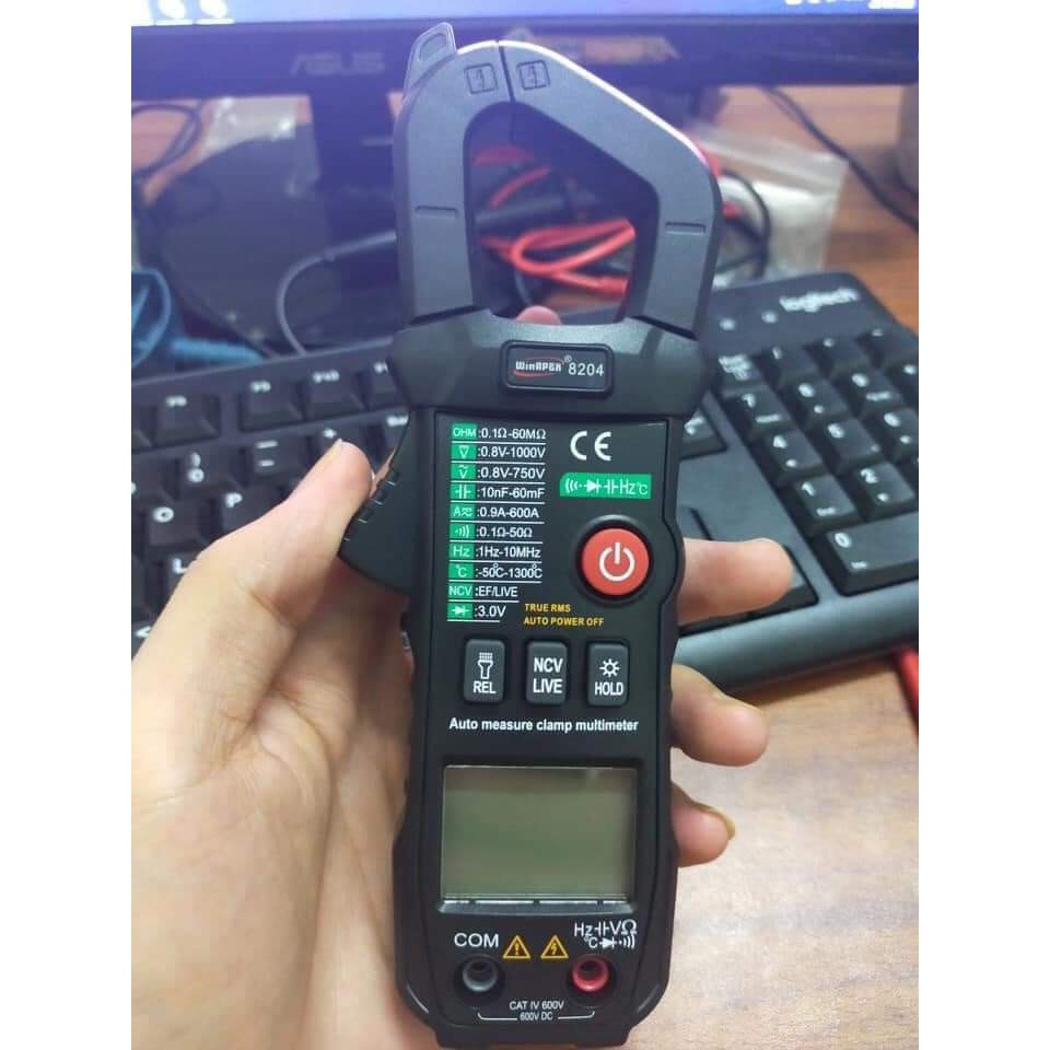 Đồng Hồ Kẹp Dòng Tự Động WINAPEX 8204 Phiên Bản Quốc Tế Mới Nhất Trên Thị Trường 1991 QVD