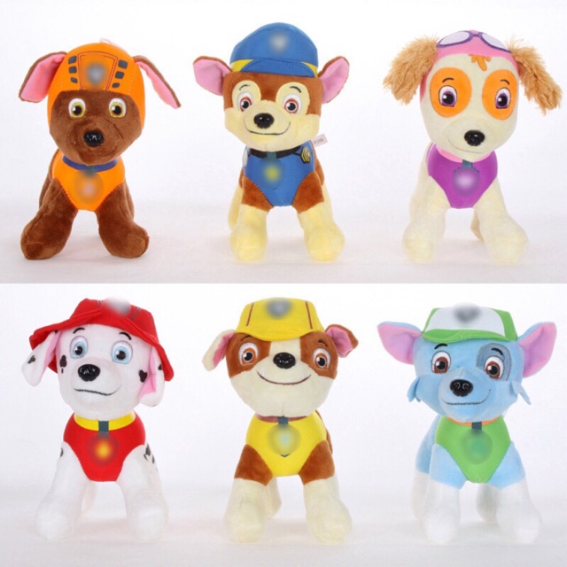 Gấu bông cho bé hình đội chó cứu hộ bông Paw Patrol bông