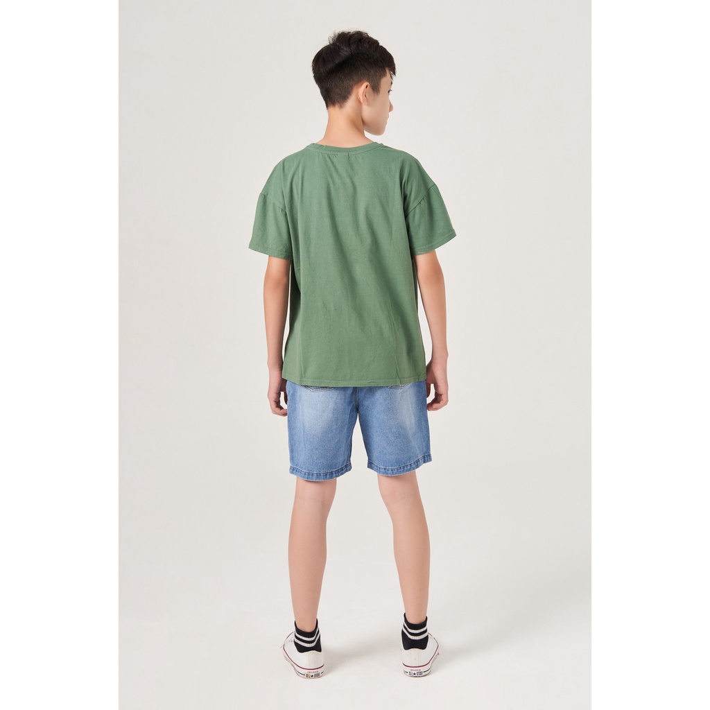 Áo Phông Cộc Tay Cho Bé Trai ( 10-14 Tuổi ) K's Closet T375ÓN TMMN