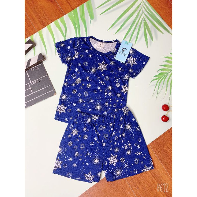 sét 4 bộ cotton bé gái