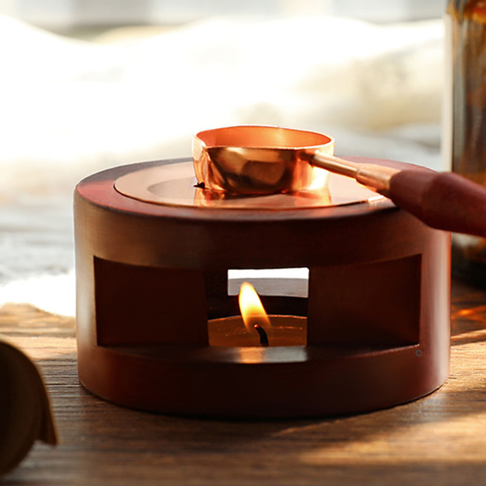 Muỗng Gỗ Có Tay Cầm Phong Cách Retro