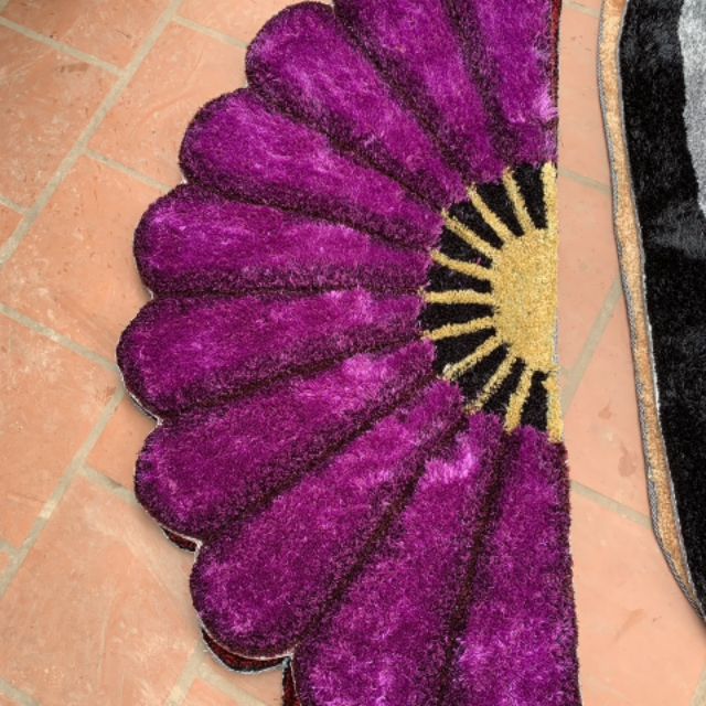 Thảm quạt trang trí KT 80*150cm