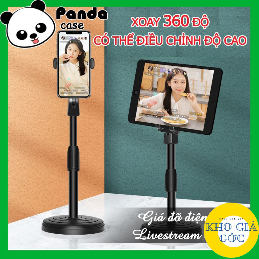 Giá Đỡ Điện Thoại Livestream Xem Video Ổn Định Xoay 360 Độ dùng để Quay Phim Ghi Hình Đa Dụng